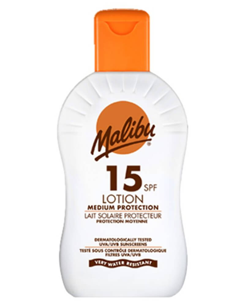 Malibu SPF 15 Keskitaso Suoja Vedenkestävä Aurinkovoide - 200 ml