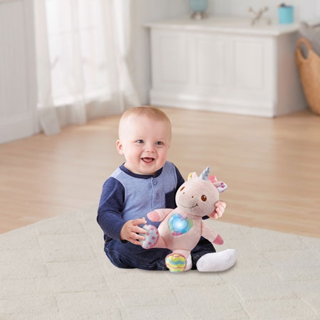 VTech Colorful Cuddles yksisarvinen