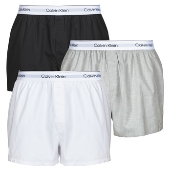 Calvin Klein Underwear Bokserishortsit  harmaa / musta / valkoinen