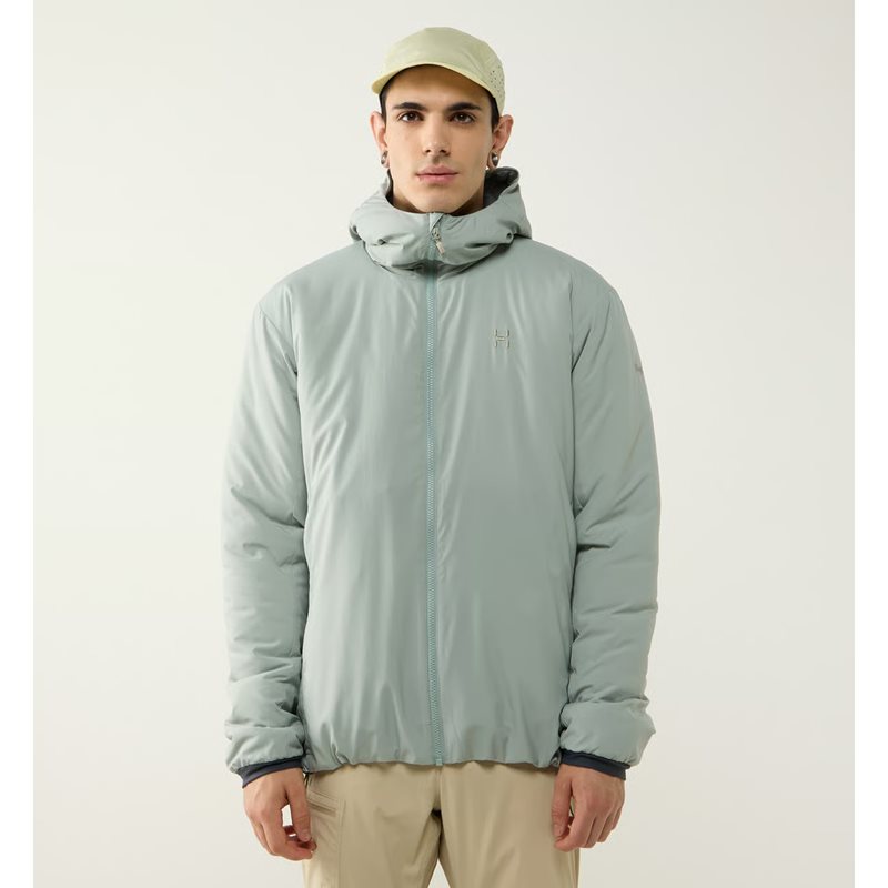 Haglöfs Mimic Alert Hood Men Dew Green - L