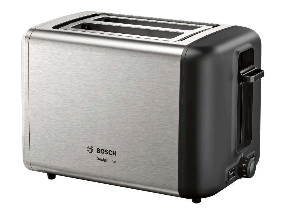 Bosch TAT3P420, 2 viipale(i)ta, Ruostumaton teräs, Ruostumaton teräs, Painikkeet, Rotaatio, 970 W, 220 - 240 V