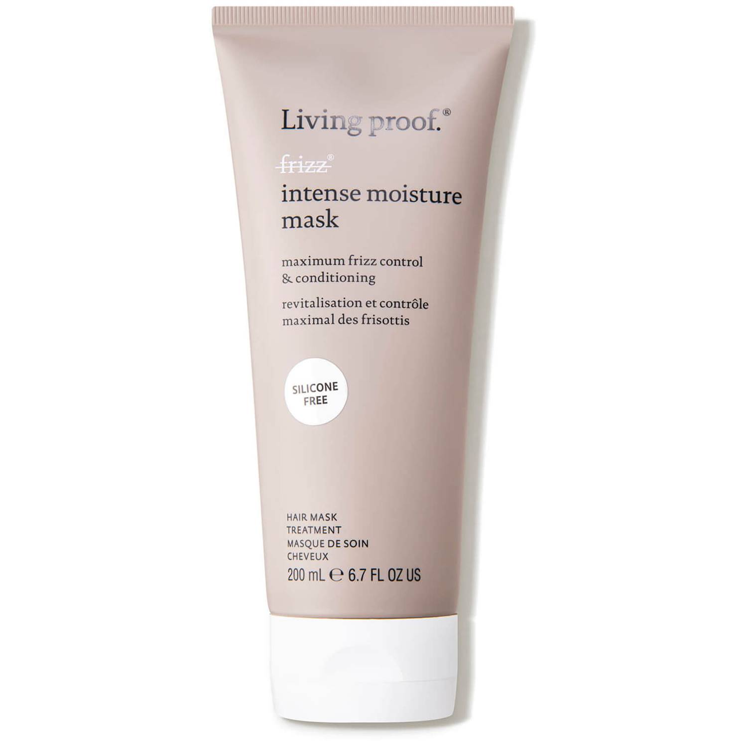 Living Proof Anti-frizz Cream -naamio hiustenhoitoon ilman silikonia 200ml