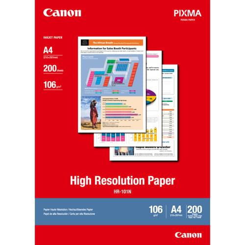 Canon 1033A001, Mustesuihkutulostus, A4 (210x297 mm), 200 arkkia, 106 g/m², Valkoinen, 200 arkkia