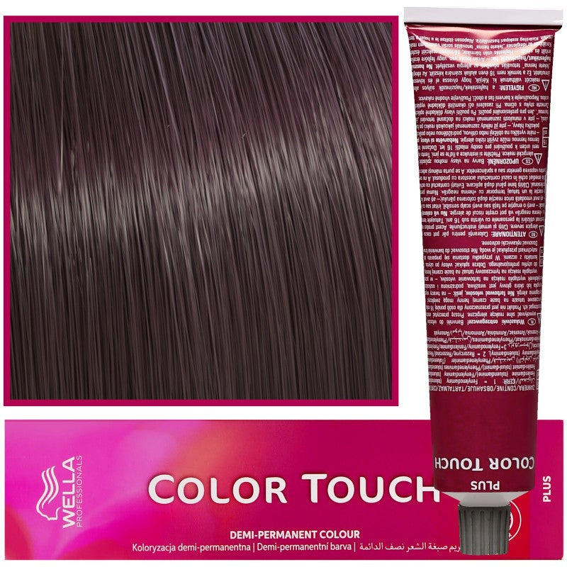 WELLA COLOR TOUCH Hiusväri 60 ml 44/05 Keskiruskea Intensiivinen Hento Punainen