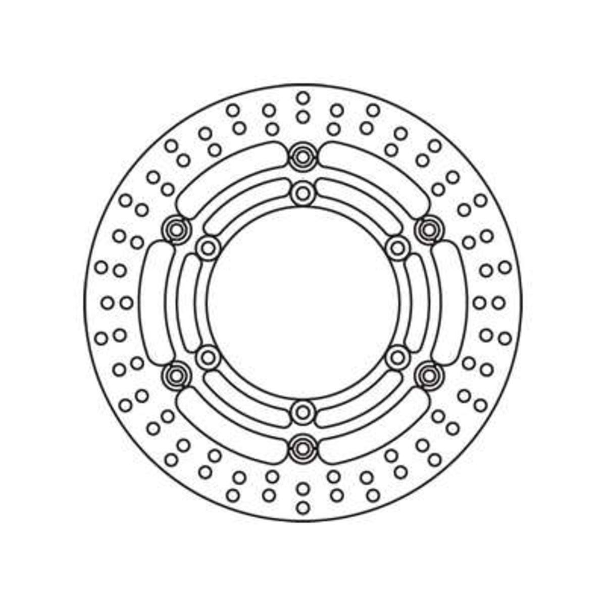 Jarrulevy TRW MSW235