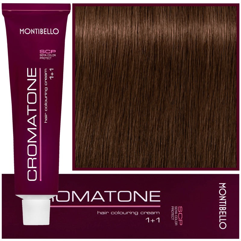 Montibello Cromatone hiusväri 60ml 6,3 | Tumma Kultainen Vaalea