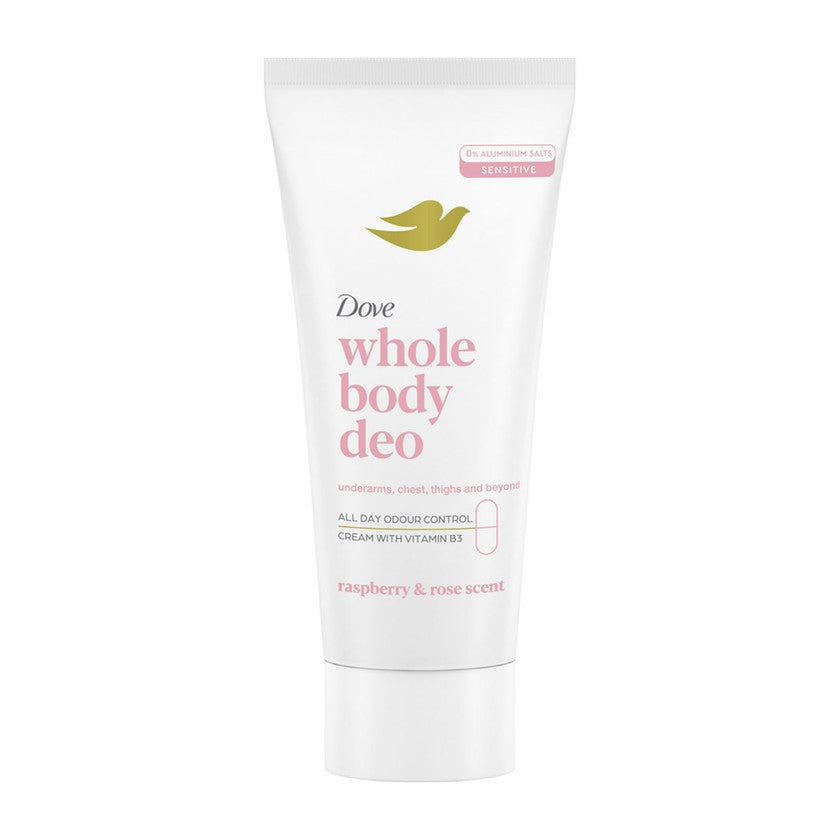 Dove Whole Body Deo - Voide deodorantti vadelma ja ruusu 75 ml