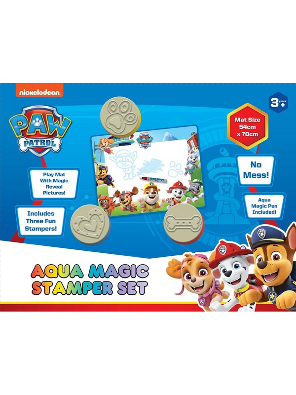 PAW Patrol Vesitaikamaalaus & Leimasin Puuhasetti