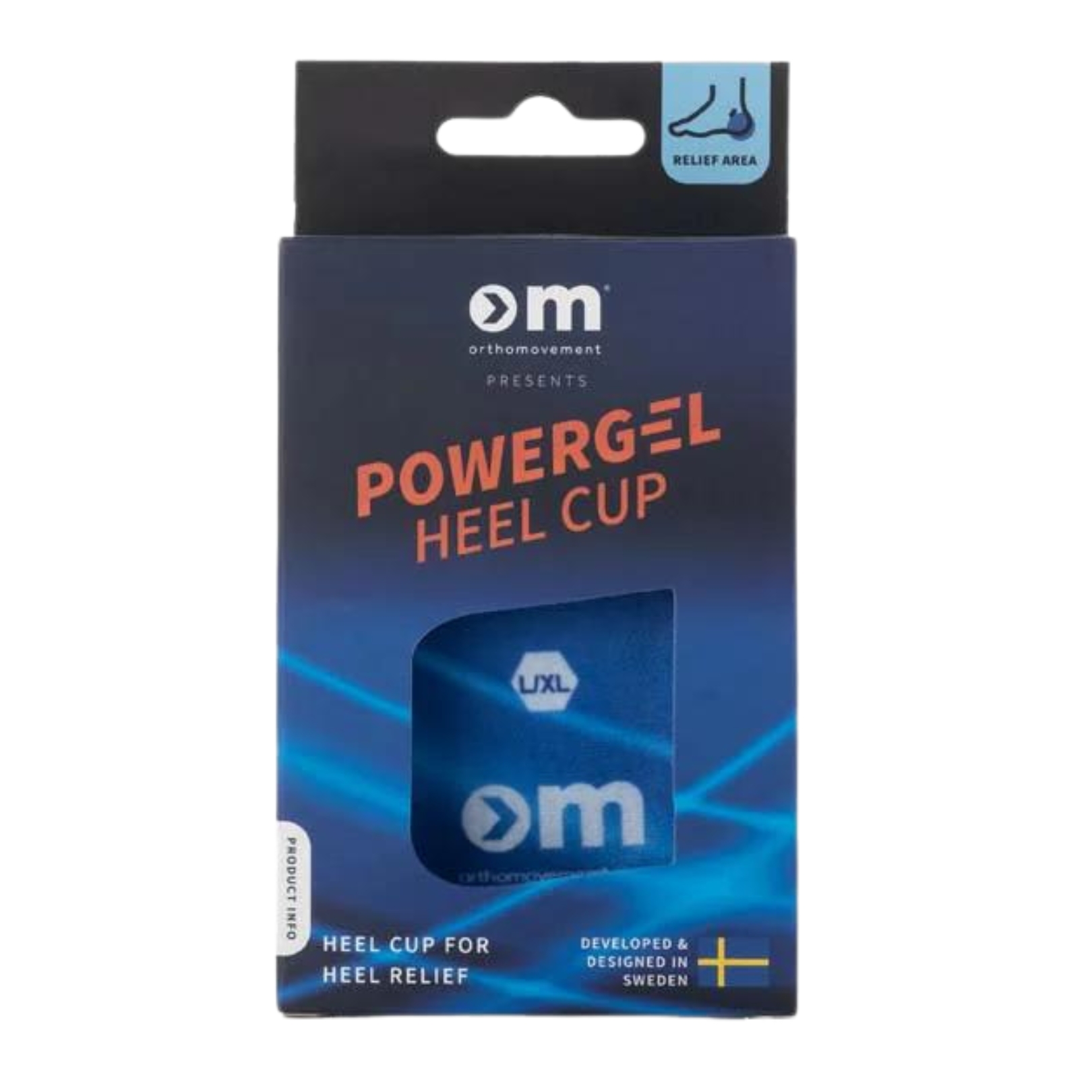 Om Power Gel Heel Cup - S/M 1 pari