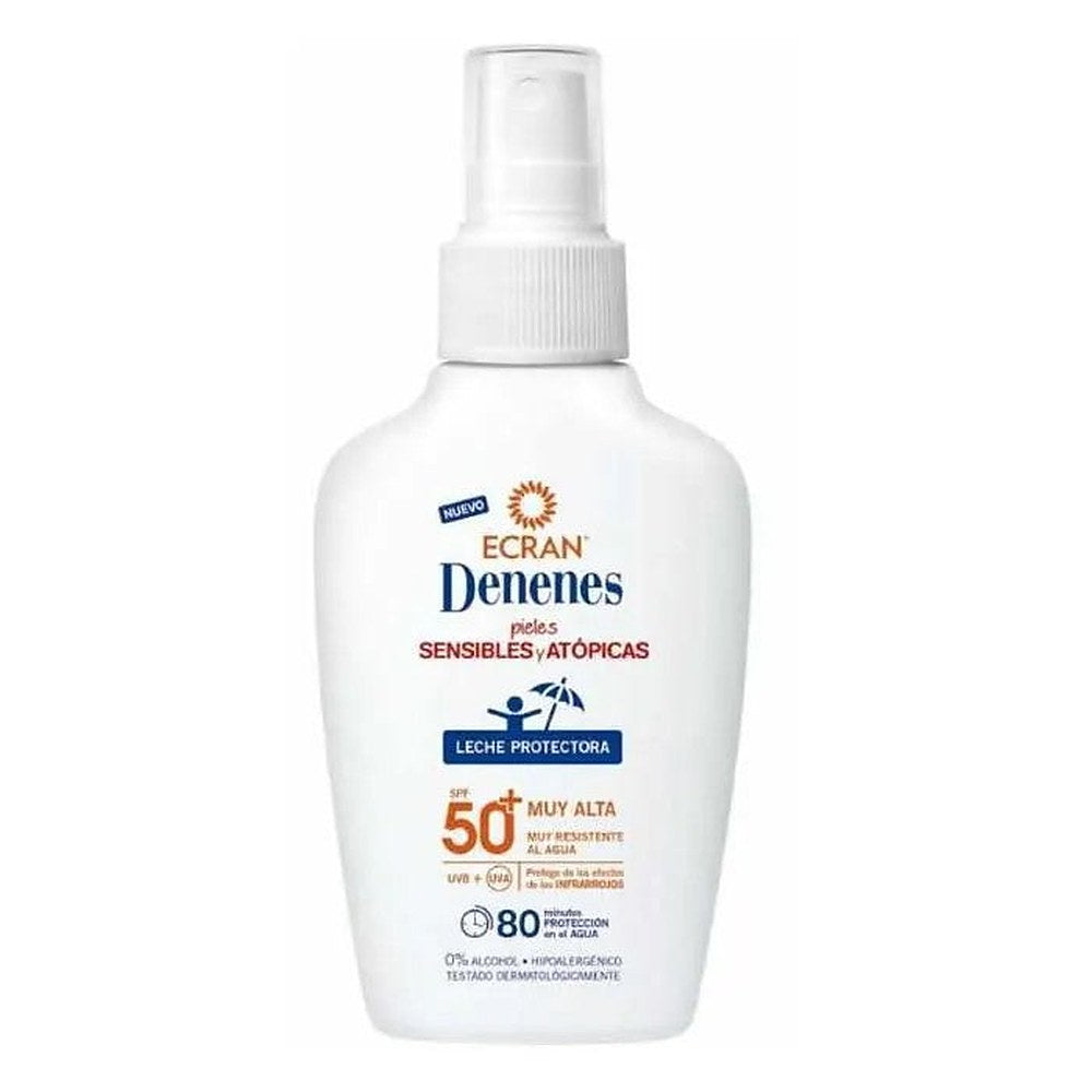 Denenes Sun Protective Milk Spray Spf50+ herkälle iholle 100 ml