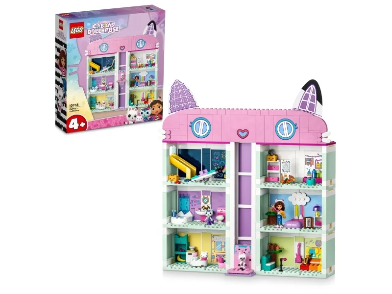 LEGO Gabby's Dollhouse 10788 Gabbyn nukketalo