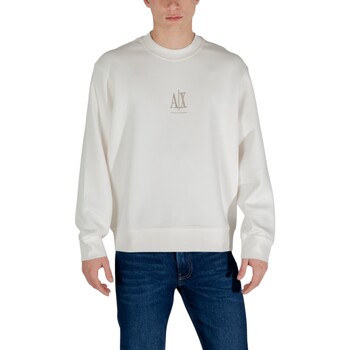 ARMANI EXCHANGE Collegepaita  taupe / valkoinen