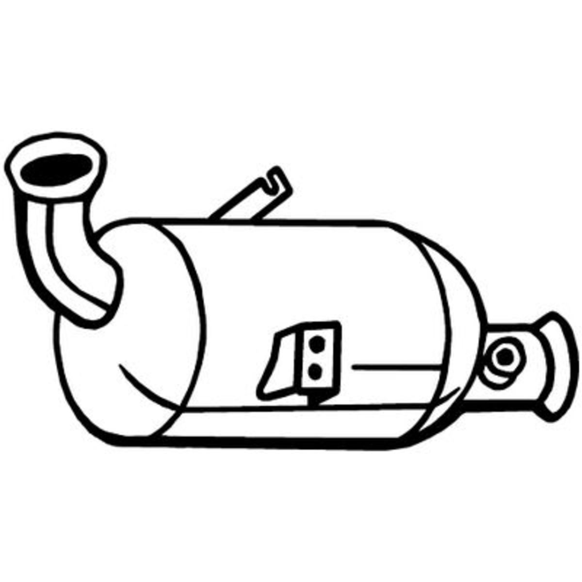 Hiukkassuodatin BOSAL 097-733