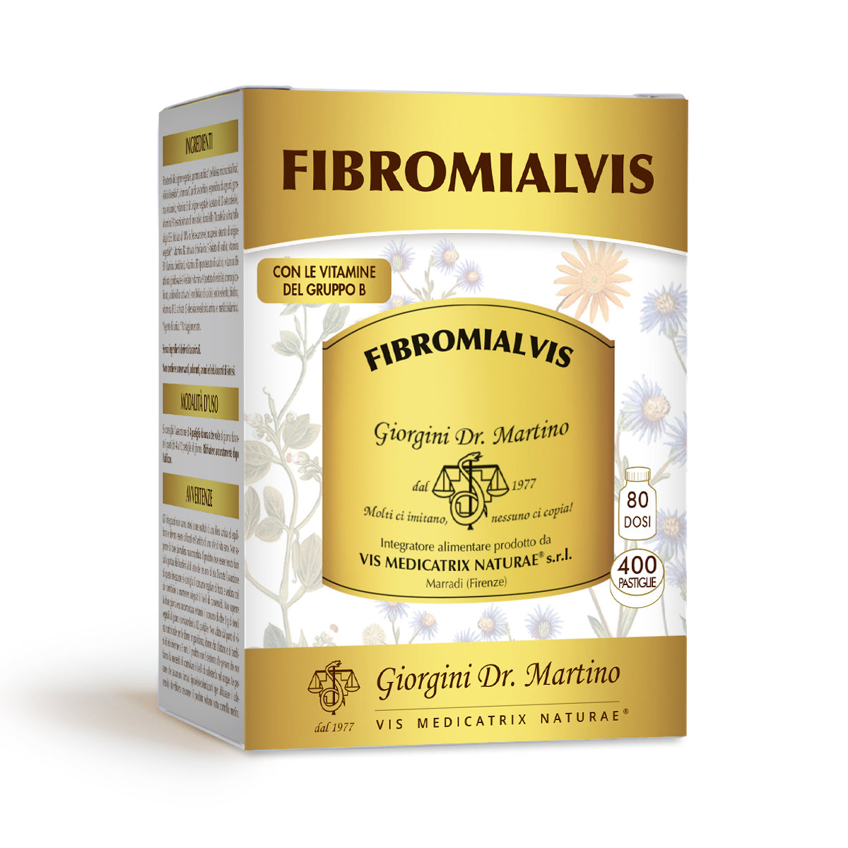 Dr Giorgini fibromialvis 200 g - 400 tablettia à 500 mg