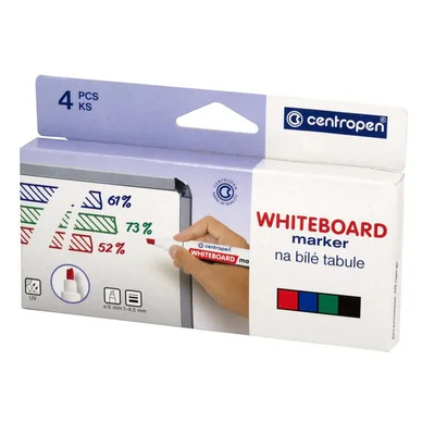 Other MARVY Whiteboard Marker vino 4 väriä/pak 7200C Vastaa: N/A