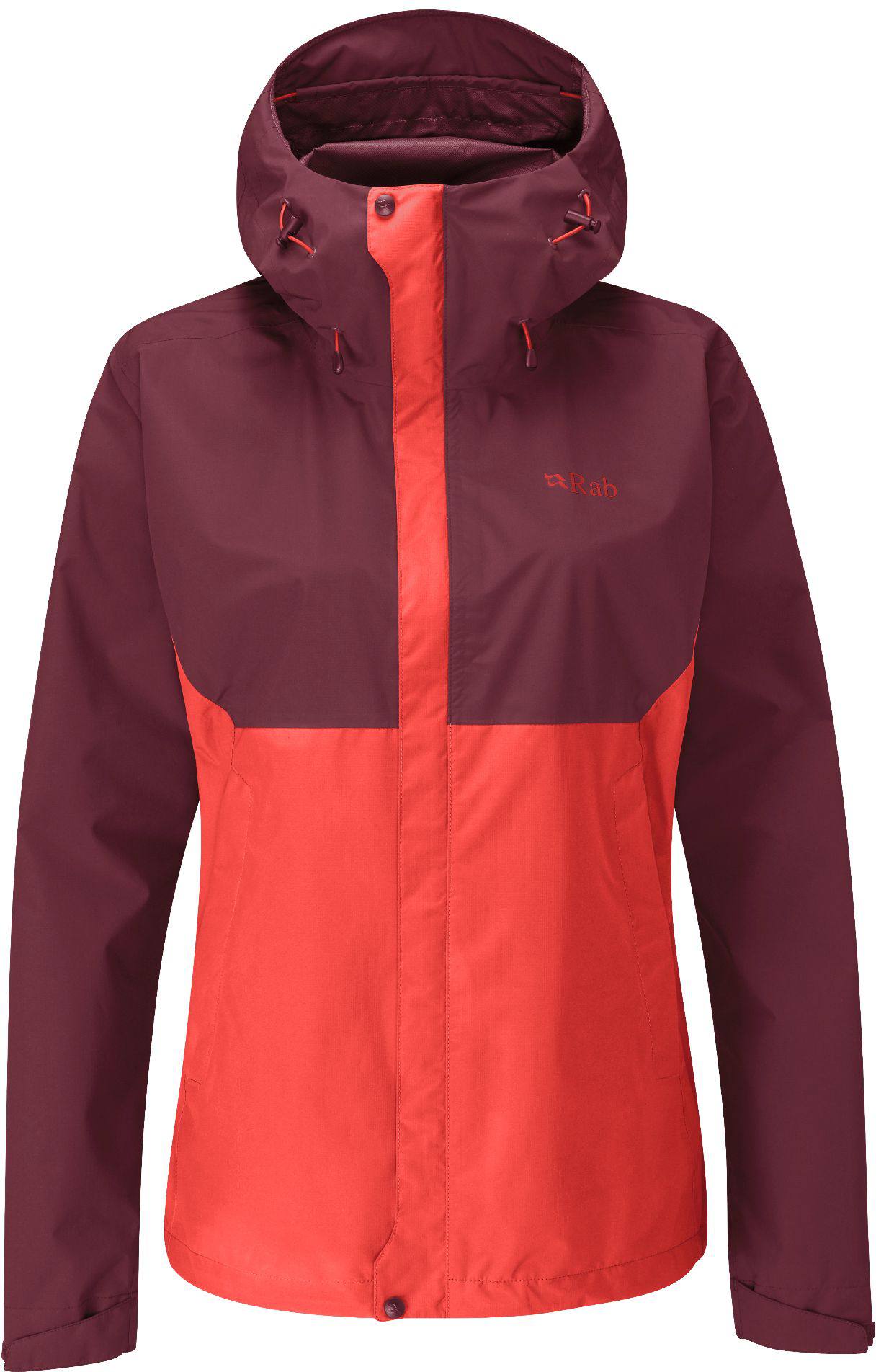 Rab Downpour Eco Jacket naisten ulkoilutakki, tummansininen