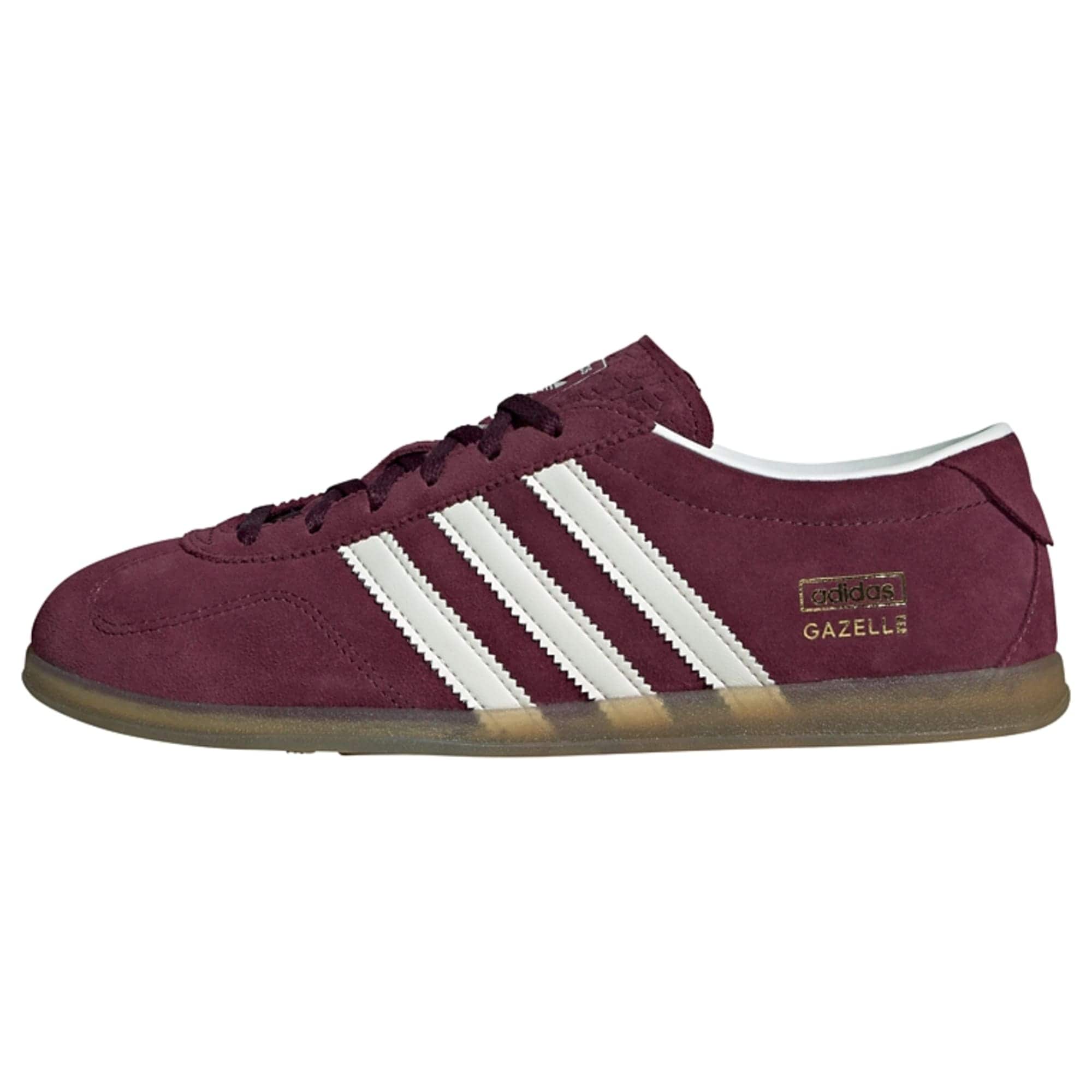 ADIDAS ORIGINALS Matalavartiset tennarit 'Gazelle'  kulta / viininpunainen / valkoinen