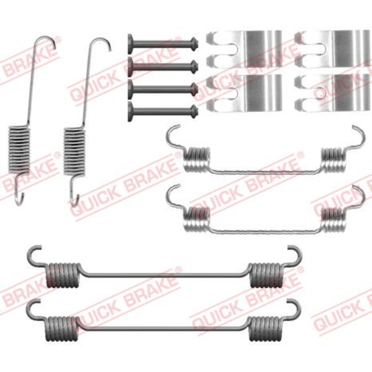 Tarvikesarja, jarrukengät QUICK BRAKE 105-0076