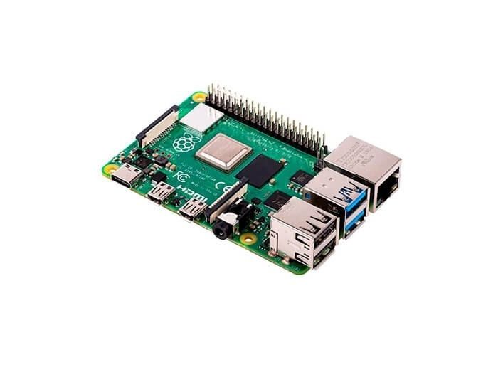 Raspberry Pi 4 Model B, 1.5 Mhz, BCM2711, 3200 Mhz, 2048 MB, LPDDR4, MicroSD (TransFlash)