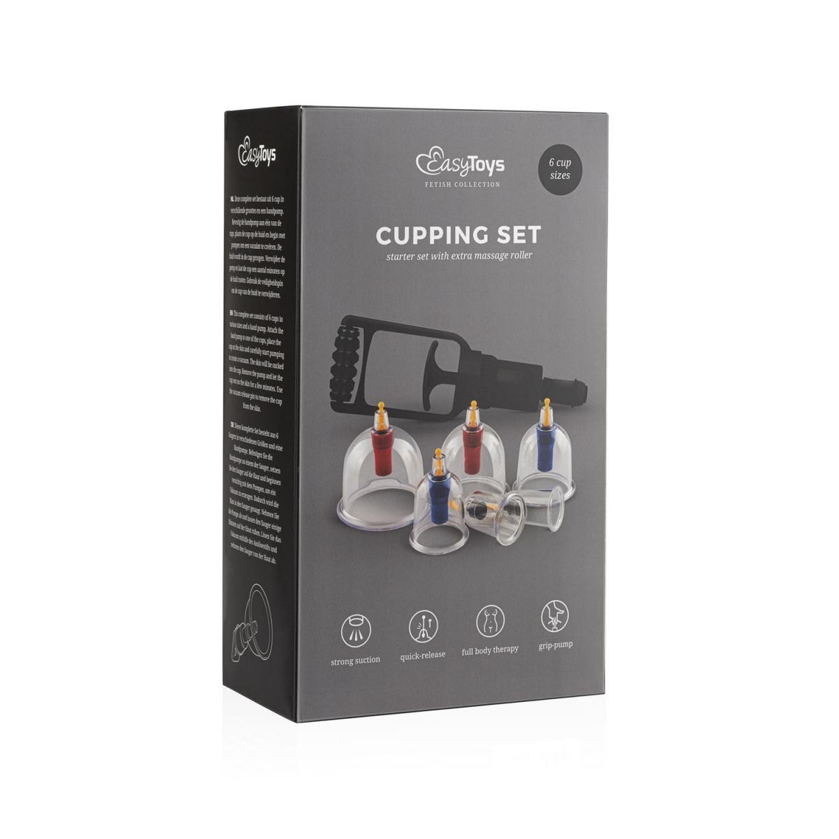 Easytoys Cupping Set Rinta- ja klitorispumppu