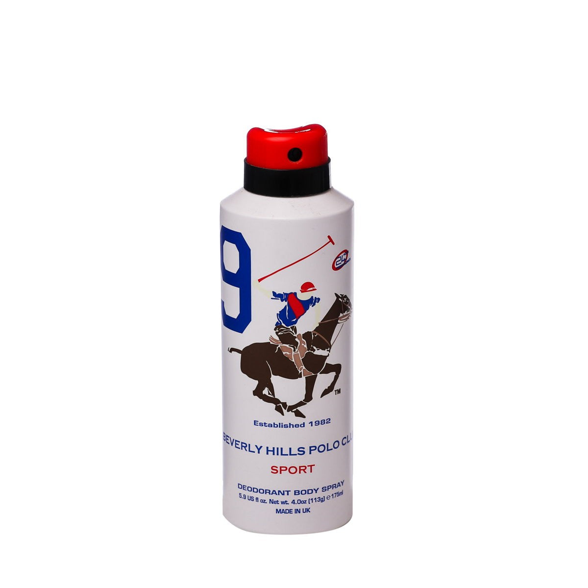 Beverly Hills Polo Club, 1982 - Sport 9, antiperspirantti, deodoranttisuihke, naisille, 150 ml