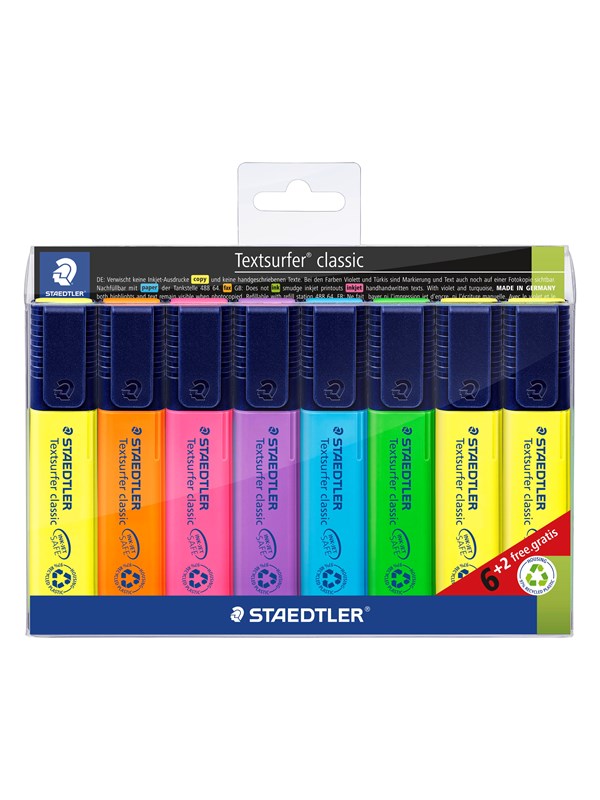 Korostuskynä Textsurfer (6+2) Limited Edition Staedtler