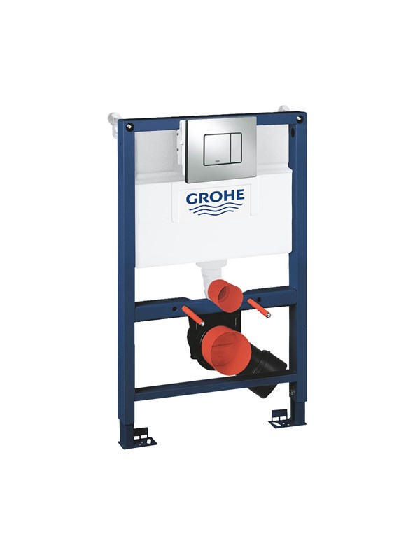 Grohe Rapid SL sisäänrakennettu säiliö, 82 cm asennuskorkeus sis. paina nappia