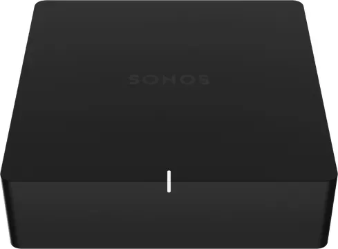 Sonos Port -musiikin suoratoistolaite, musta
