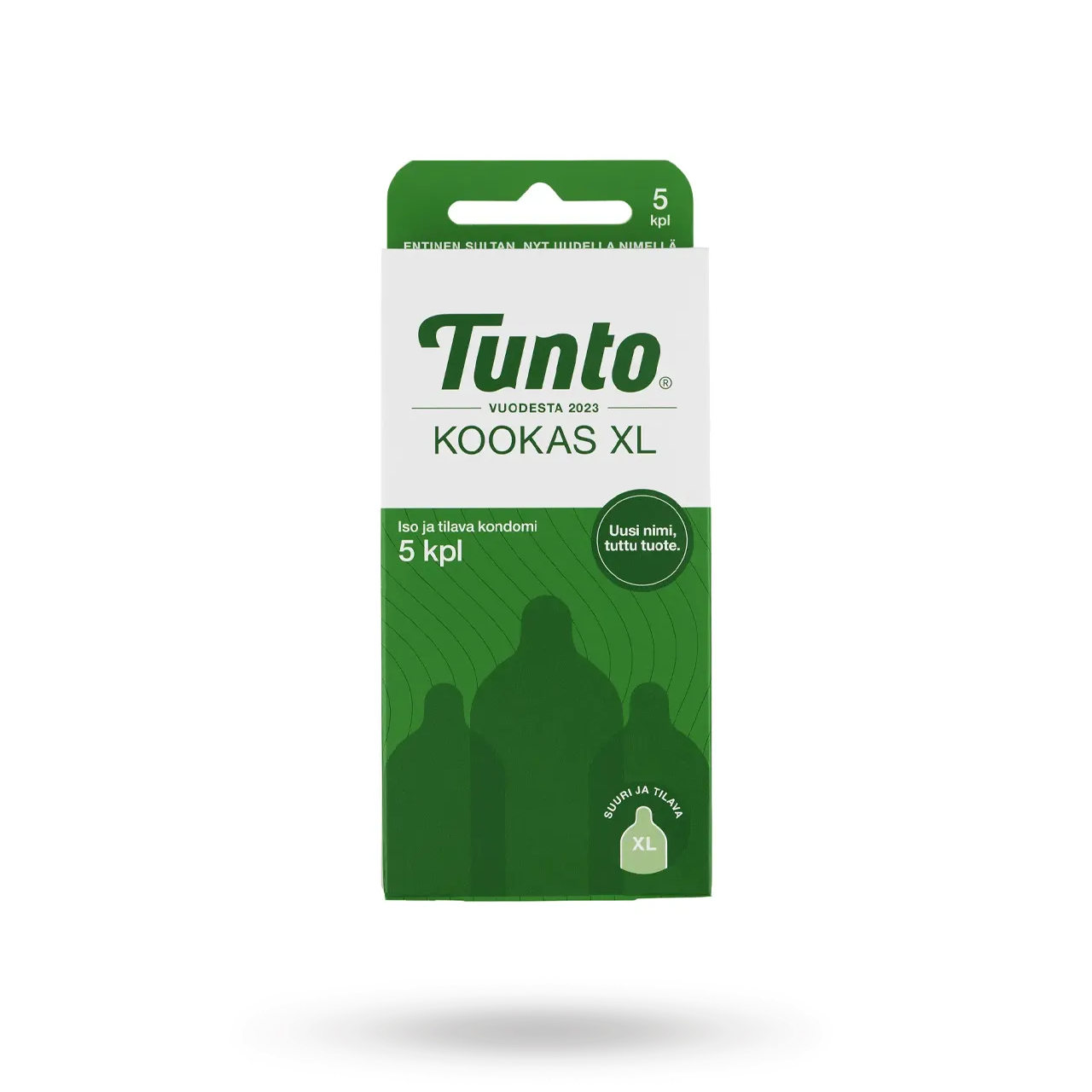 Tunto XL Kondomer 5-pack Kondomit