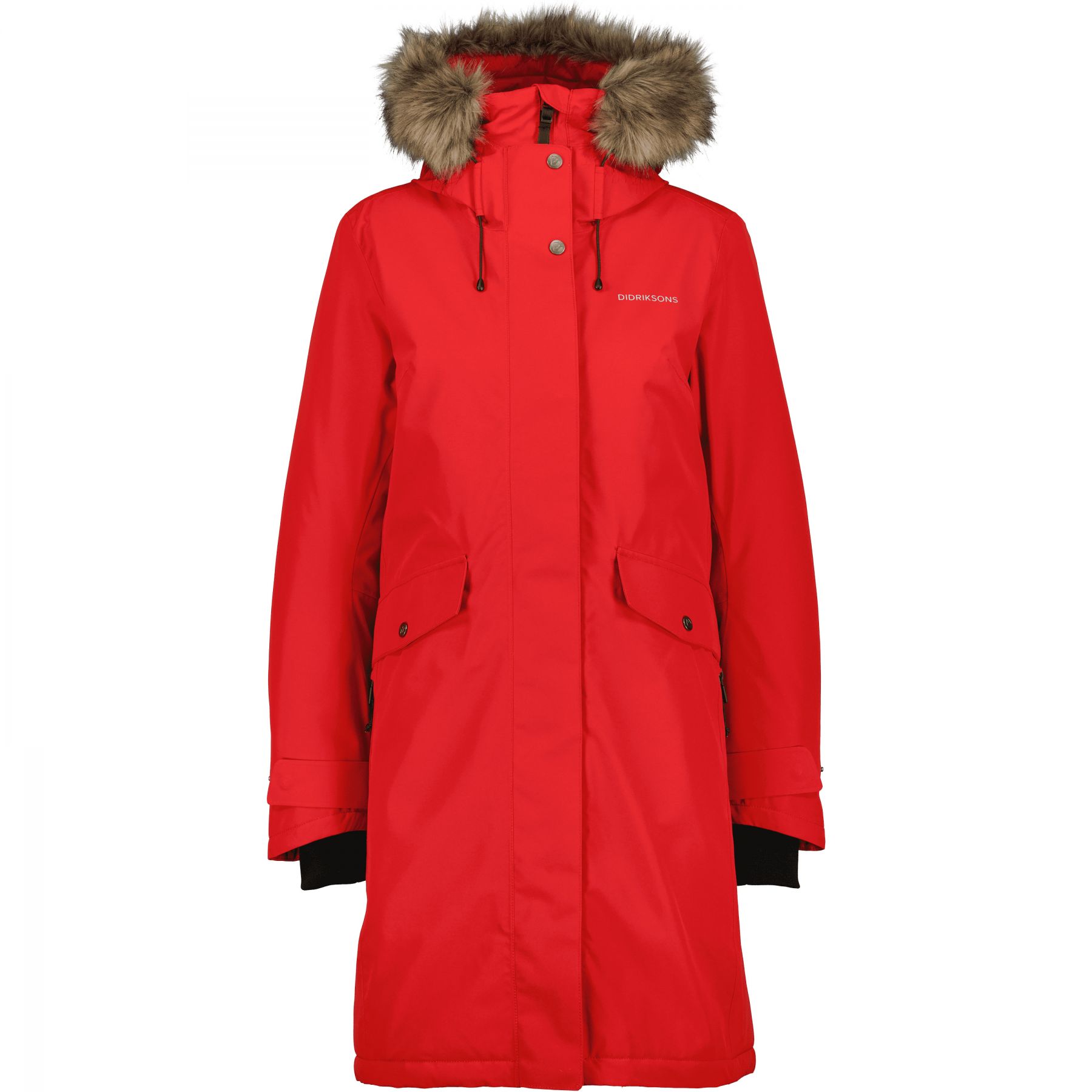 Didriksons Erika, parka, nainen, pomme red