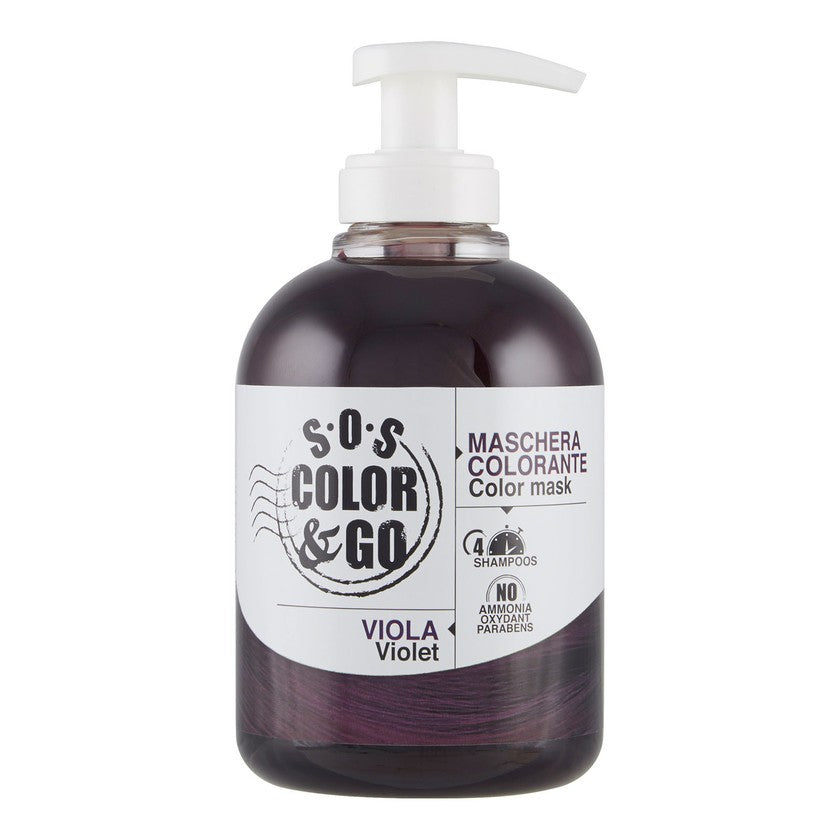 Alama s.o.s. & go mask violetti värinaamio 300 ml