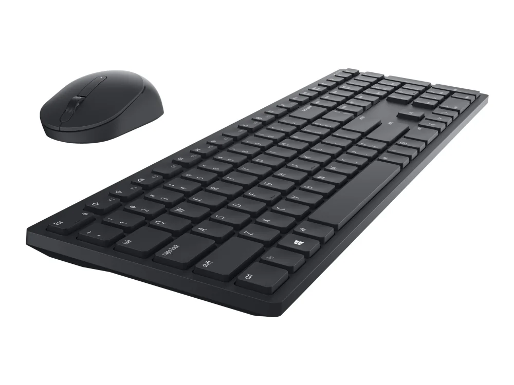 Dell Pro KM5221W -langaton ergonominen näppäimistö ja hiiri, musta