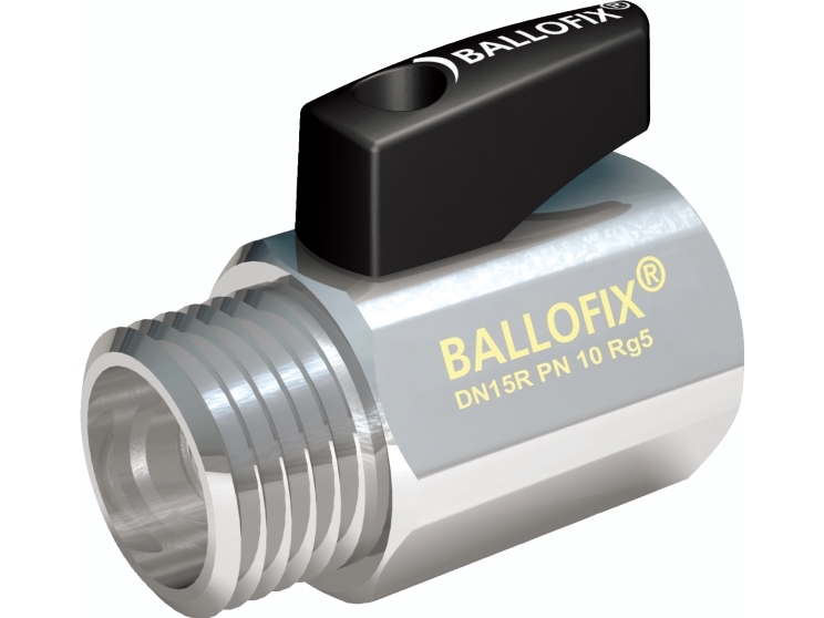 Ballofix 1/2 holkki/nippeli, punametalli