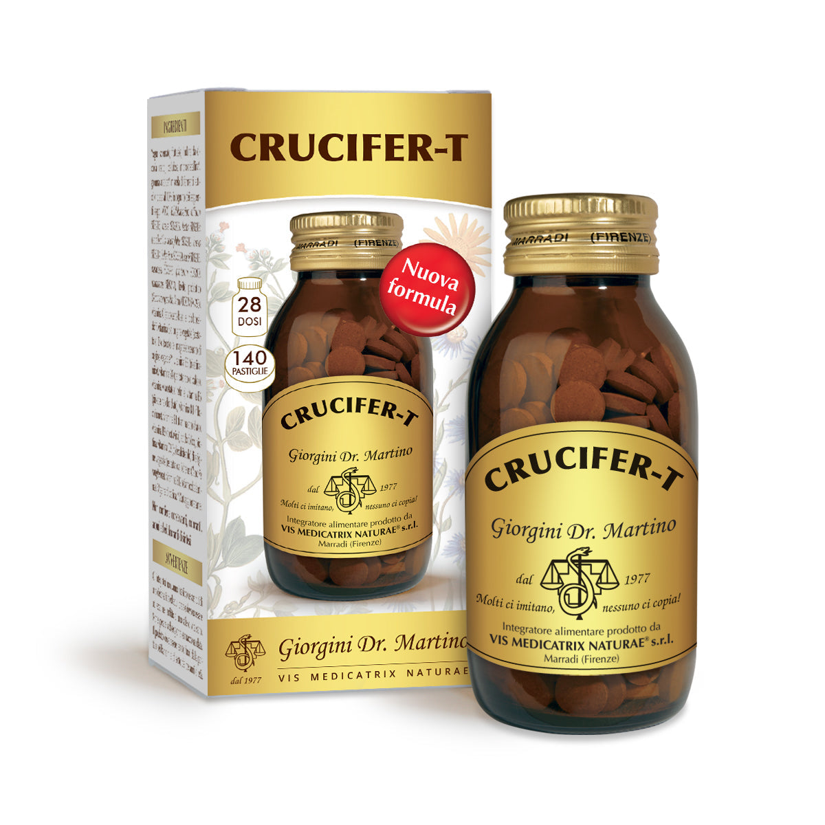 Dr Giorgini Crucifer 140 tablettia à 500 mg - 70 g
