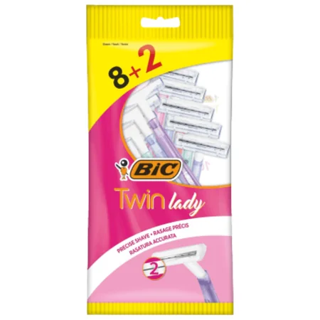 BIC Twin Lady Kertakäyttöiset Höylät - 10 kpl