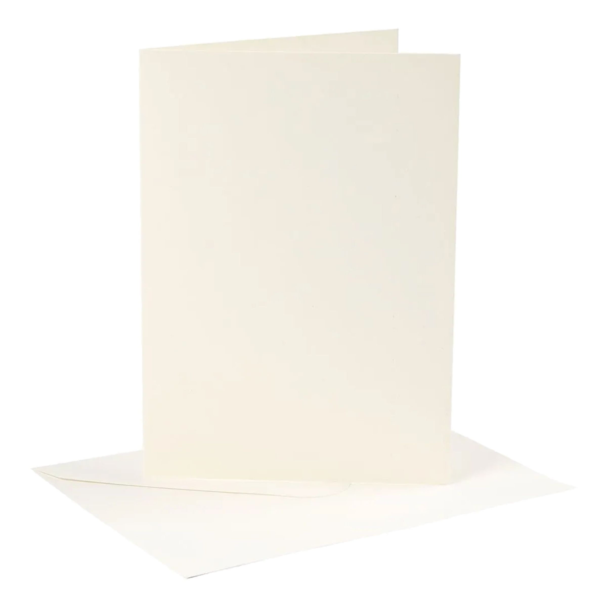Kortit Kirjekuorilla Luonnonvalkoinen - 12,7 x 17,8 cm