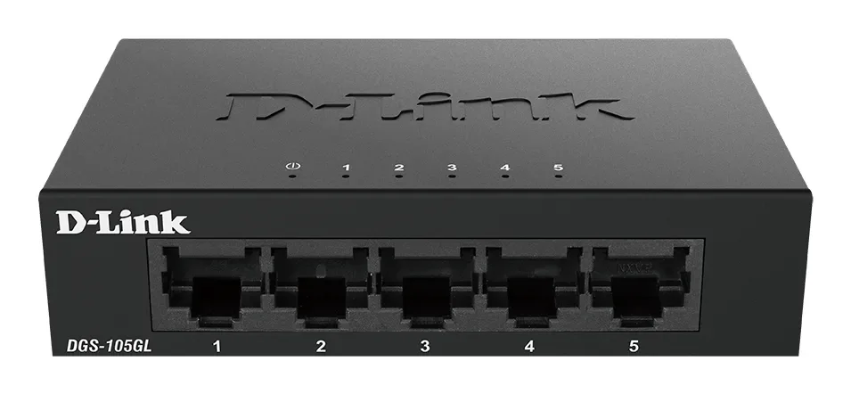 D-link Dgs-105gl 5-porttinen Gigabit-kytkin