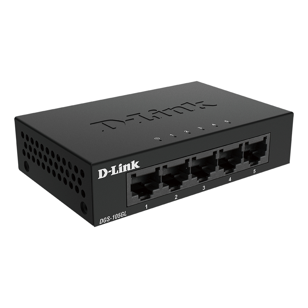 D-link Dgs-105gl 5-porttinen Gigabit-kytkin