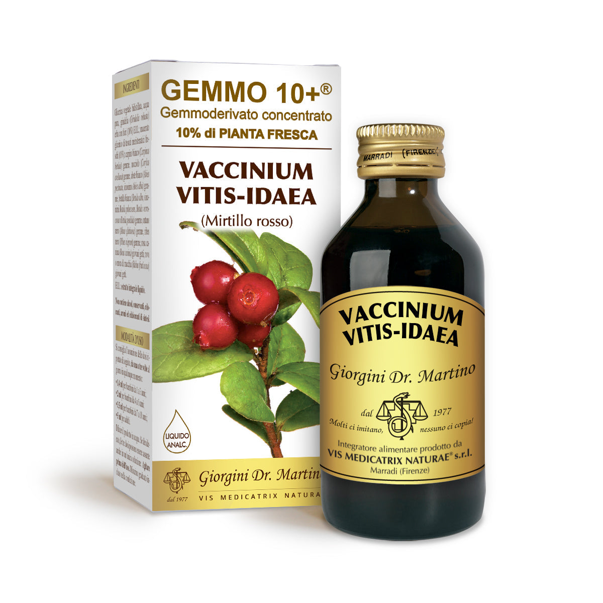 Dr Giorgini gemmo 10+ karpalo 100 ml alkoholiton neste