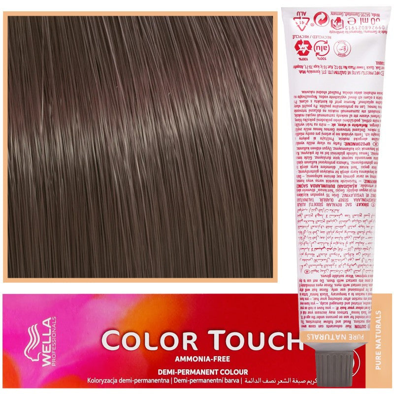 WELLA COLOR TOUCH Hiusväri 60 ml 6/05 Tummanvaalea luonnollinen mahonki