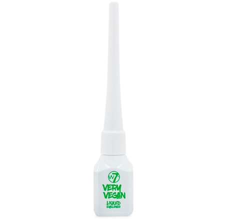 W7 Very Vegan Liquid Eyeliner - Erittäin musta silmänrajauskynä