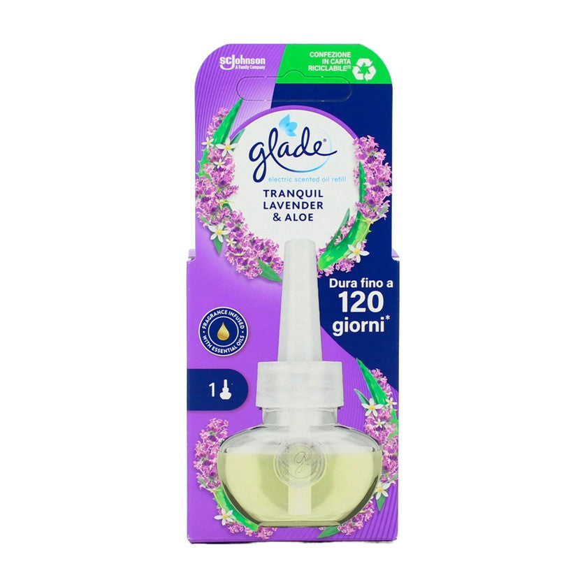 Glade Electric Essential Oil Nestemäinen Täyttö Tranquil Lavender & Aloe 20 ml