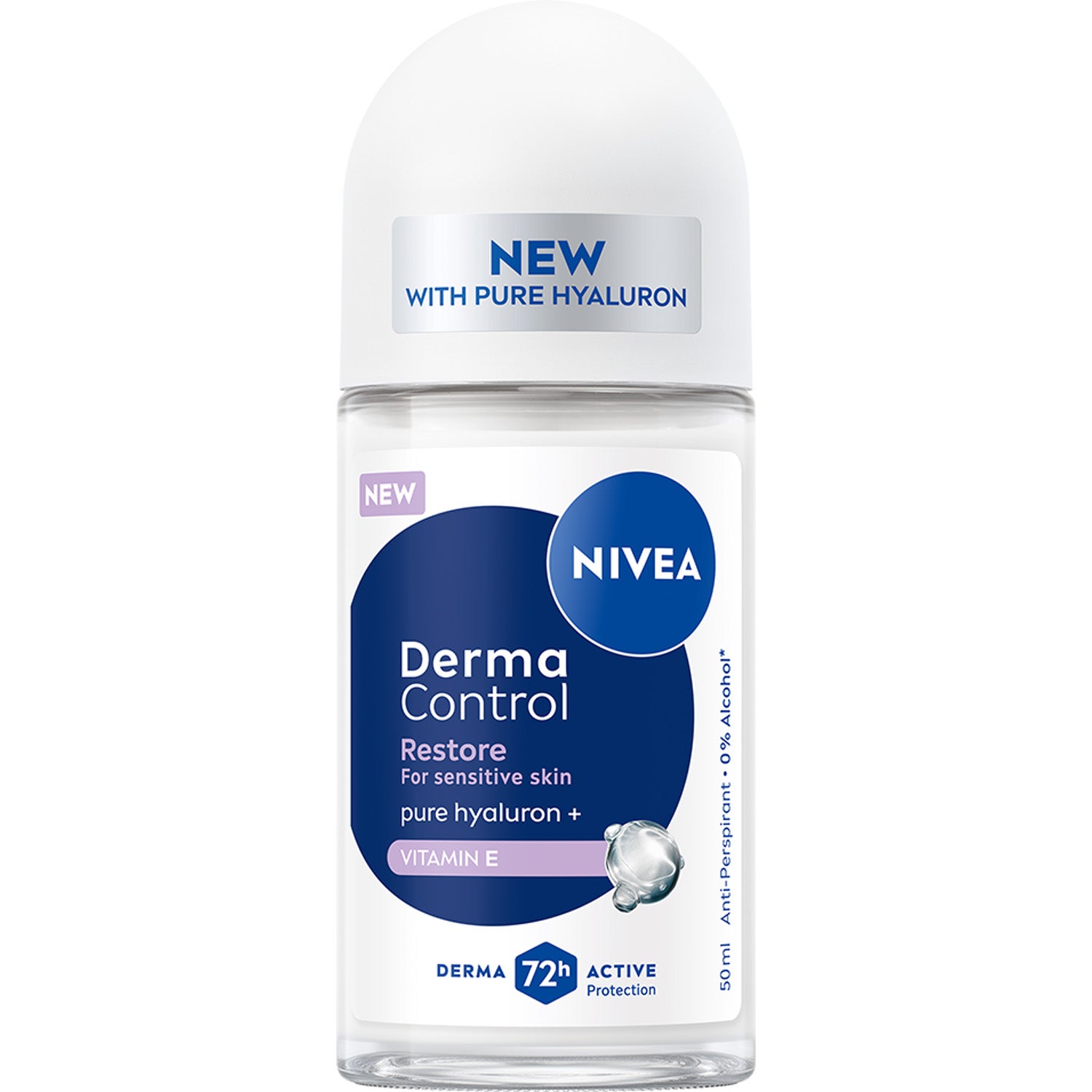 NIVEA Derma Control Restore Sensitive Roll On 50 ml