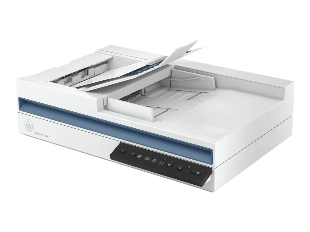 HP ScanJet Pro 2600 f1, 89 x 148 mm, 1200 x 1200 DPI, 1200 x 1200 DPI, 48 bittiä, 24 bittiä, 25 ppm
