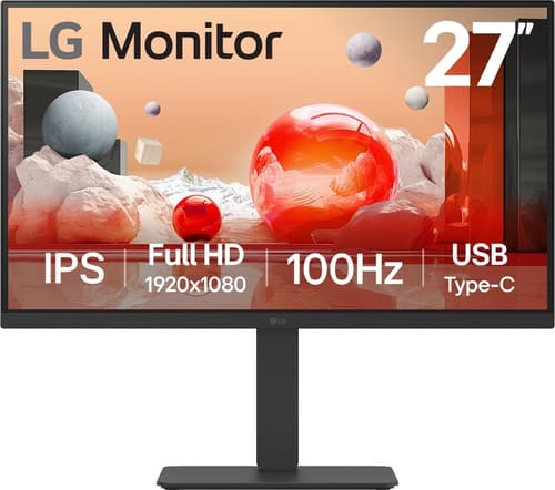 Lg 27ba650-b 27" 1920 × 1080pixels Ips 16:9 100hz
