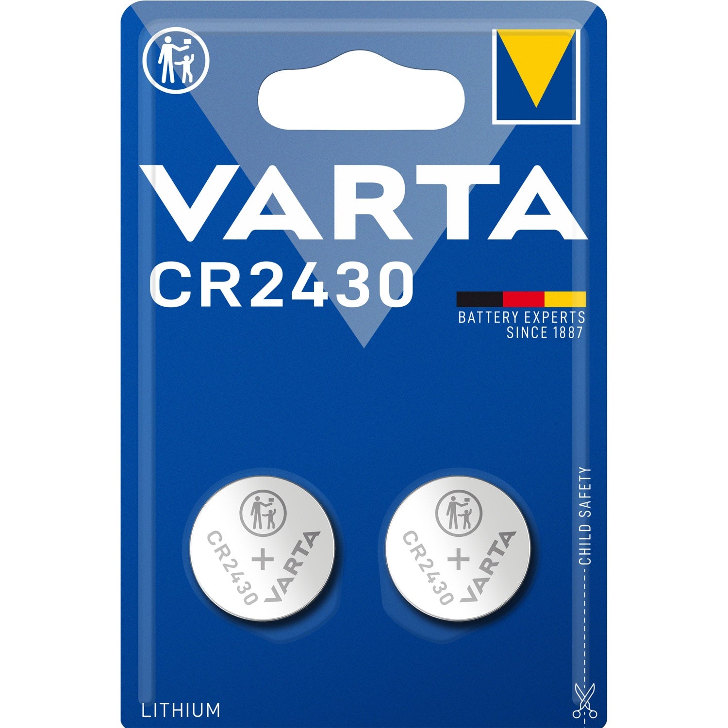 Varta CR2430 3V Lithium Knappcellsba