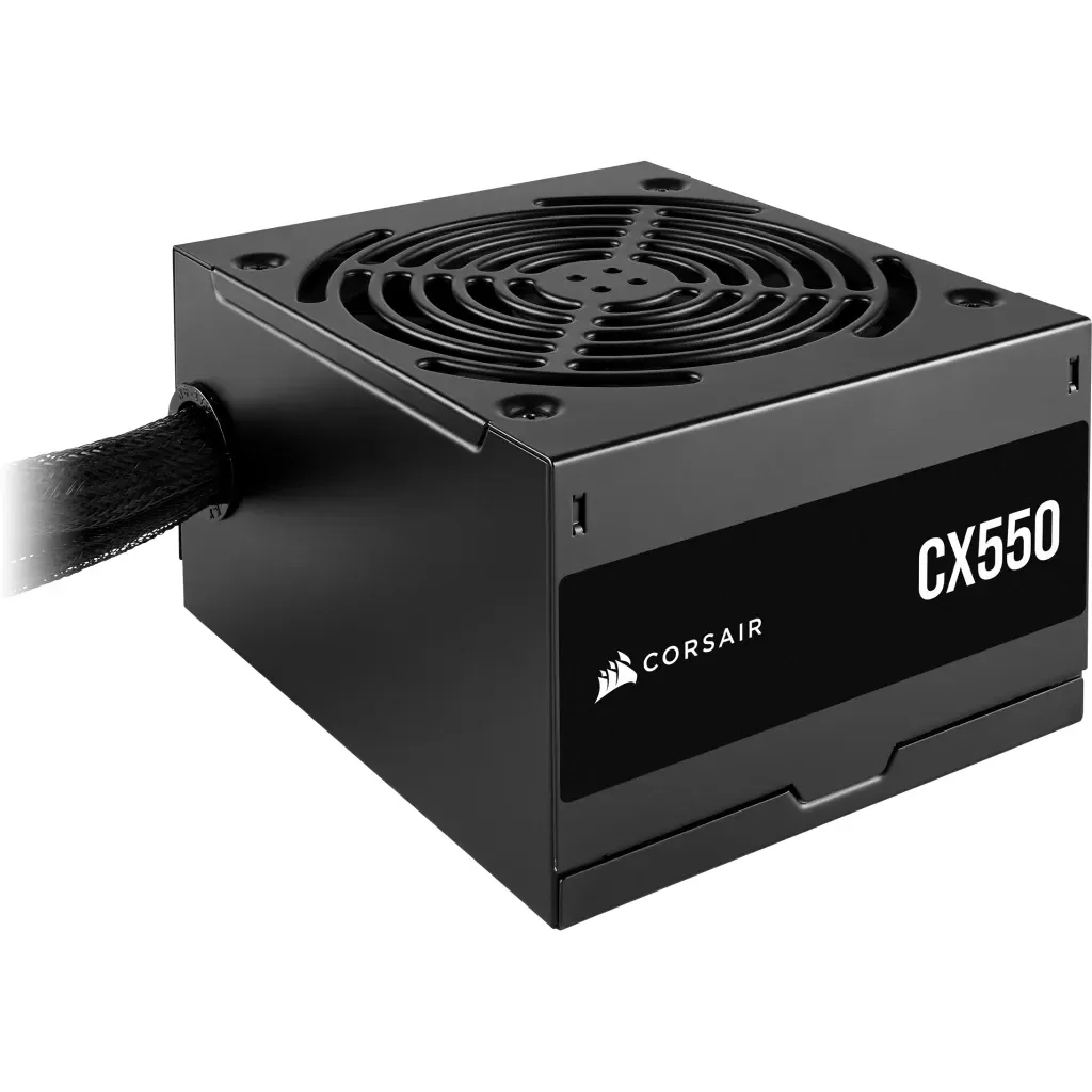 Corsair CX550 Virtalähde - 550 Watt - 120 mm - ATX 2.4 - 80 Plus Pronssi sertifioitu