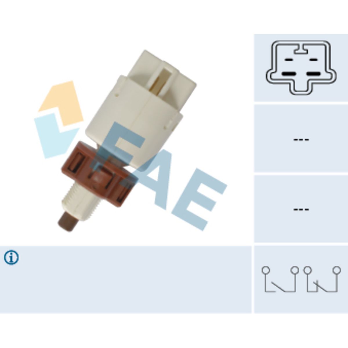 Jarruvalokatkaisin FAE 24691