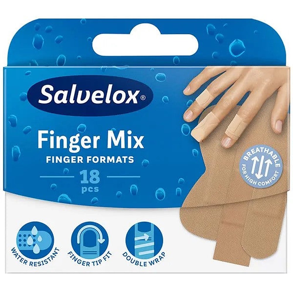 Salvelox Finger Mix Cerotti 18 unità — Cerotto