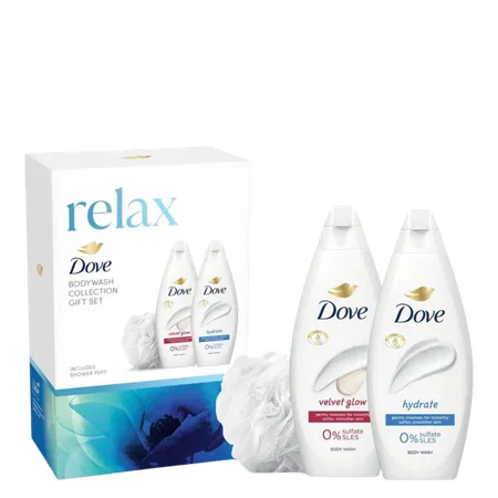 Dove Relax Body Wash Collection Lahjasetti – 2 kpl
